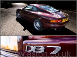 вид Астон Мартин Aston Martin DB7 Coupe 1996. Кликните для просмотра фото автомобиля большего размера.